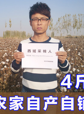 新疆棉被4斤手工棉花被子棉芯冬被纯棉被芯棉絮网套被褥子垫被