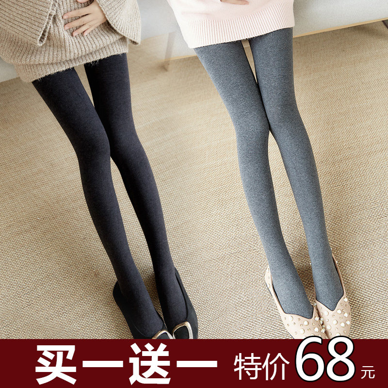 孕妇打底袜丝袜春秋款薄款外穿打底裤秋冬季加绒加厚托腹连裤袜子