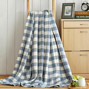 全棉毛巾被100%纯棉成人单双人夏季三层纱布毛巾毯空调被夏凉被