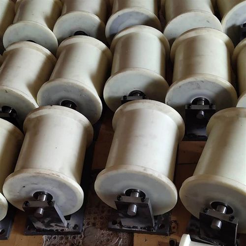 煤矿井下钢丝绳尼龙地滚 150*250阻燃耐磨质量有保障