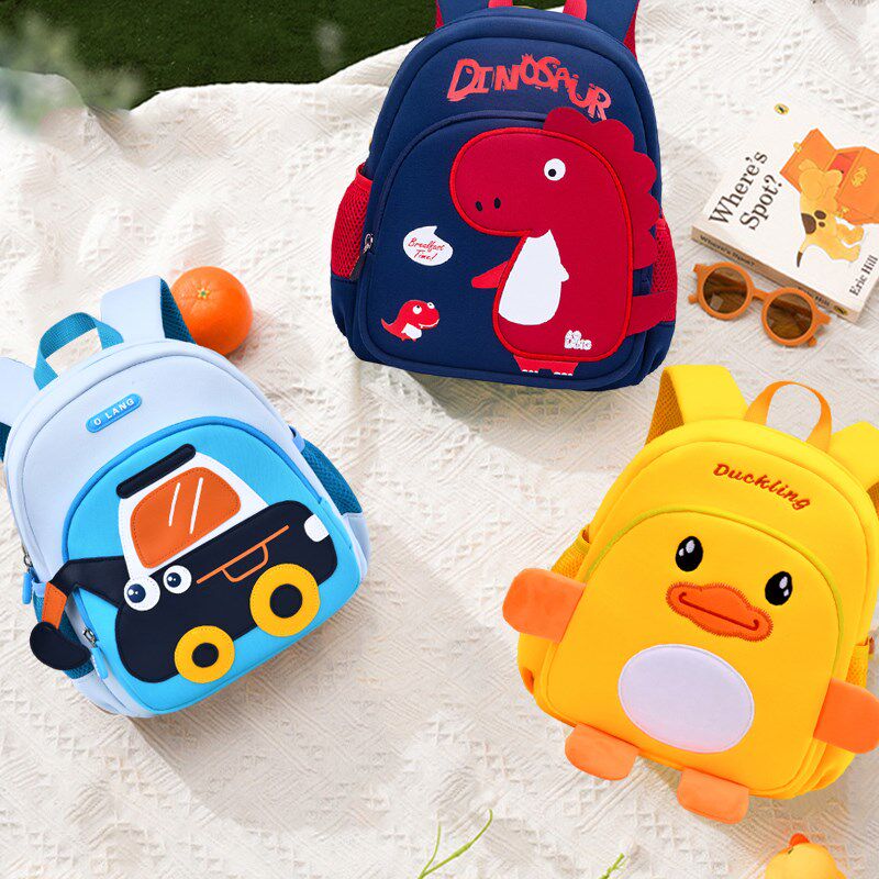轻便儿童幼儿园书包男童男孩4宝宝3岁2小班1小孩6小朋友5可爱背包