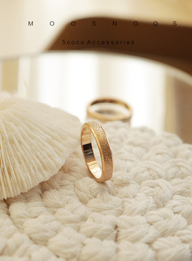 包18k玫瑰金磨砂闪金女基本款