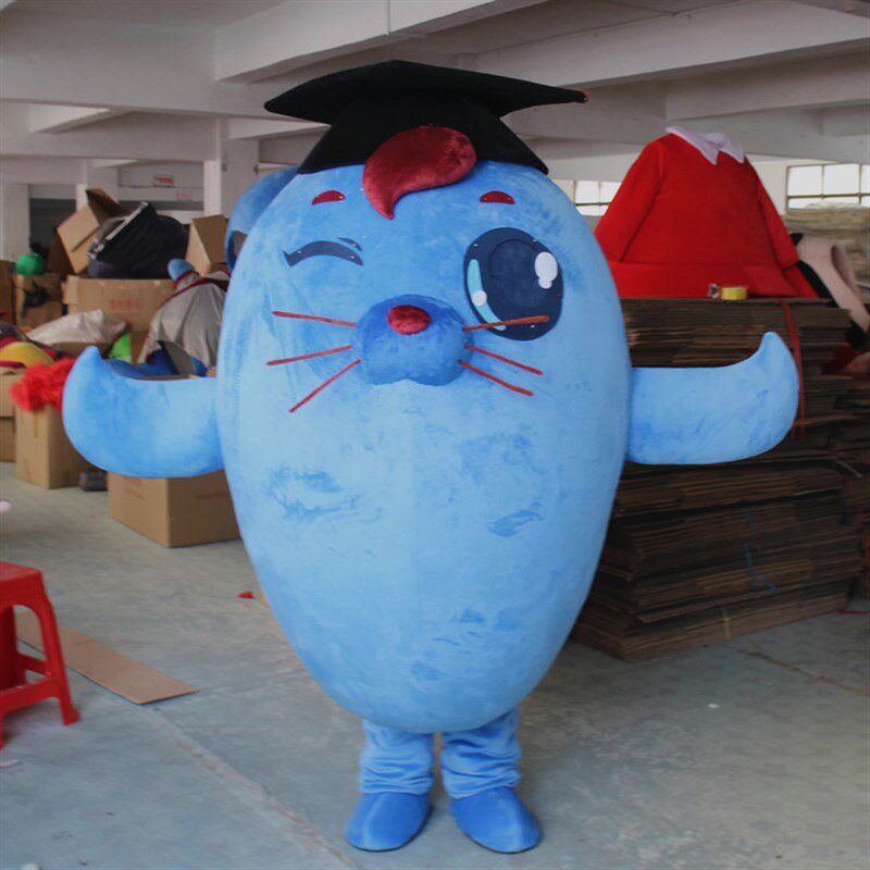 动漫海洋环保活动宣传道具海狮海豹卡通人偶衣服装巡演服布偶定制