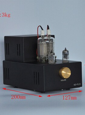 6j1+fu30 单端电子管功放 diy发烧胆机功放 fu32成品机