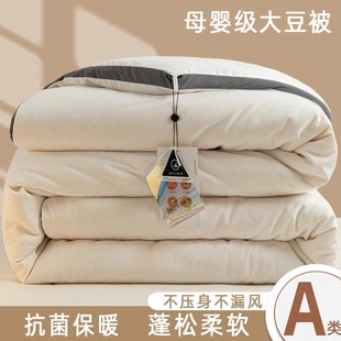 大豆纤维被冬被加厚被子棉被保暖春秋被芯学生宿舍空调被四季 通用