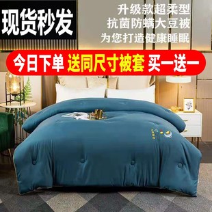 A类大豆纤维被子春秋冬被芯四季 通用空调夏凉被加厚保暖全棉被子