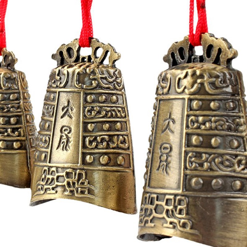 中式合金演奏乐器仿古双层编钟模型摆件工艺品婚庆影视道具