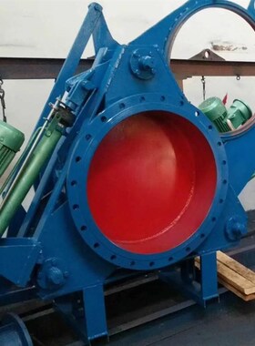 电动/手动/气动/液动/敞开式/齿圈式/扇型 F943X-2.5 电动眼镜阀