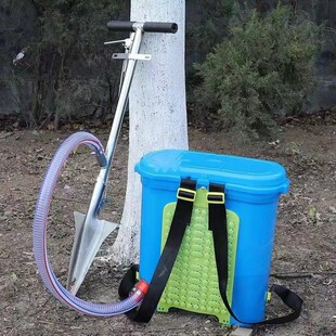 多用途施肥追肥器果树根部入土施肥神器加厚不锈钢硬地施肥尖铲