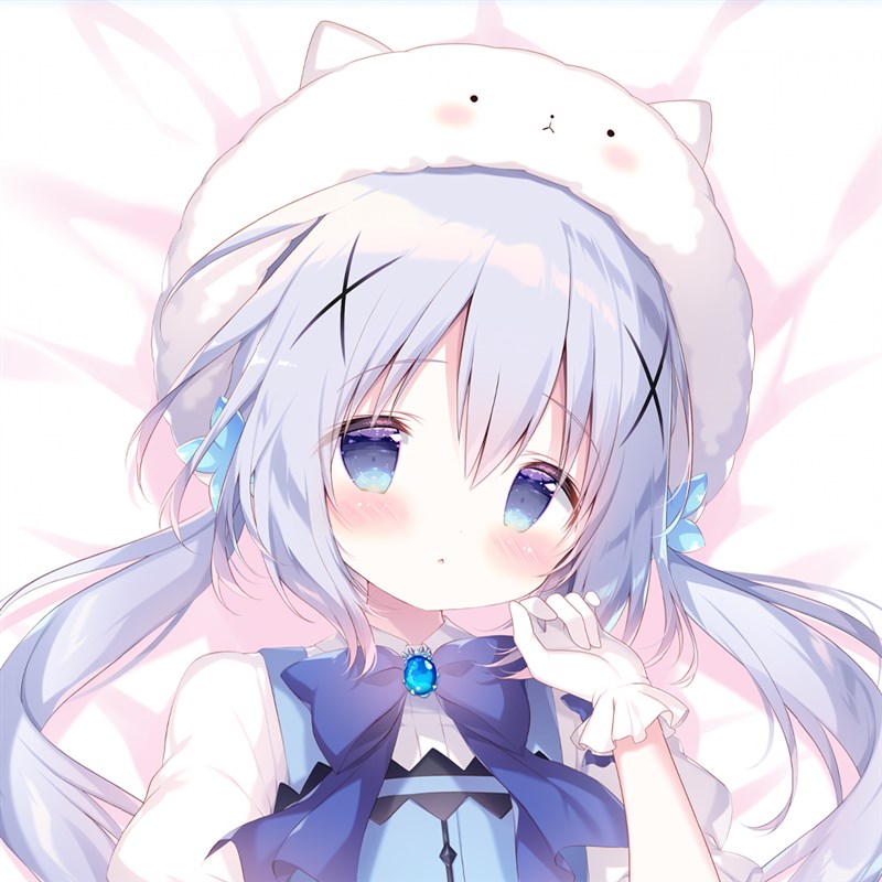 C104 白玉  魔法少女 香风智乃 动漫二次元等身抱枕套