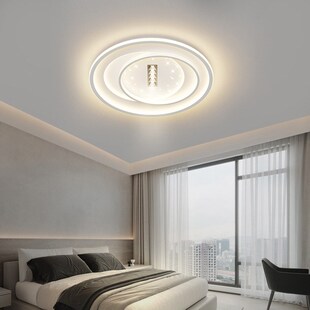 胜铁灯饰厂新款长方形高档客厅主灯 极简大气轻奢智能大厅吸顶灯