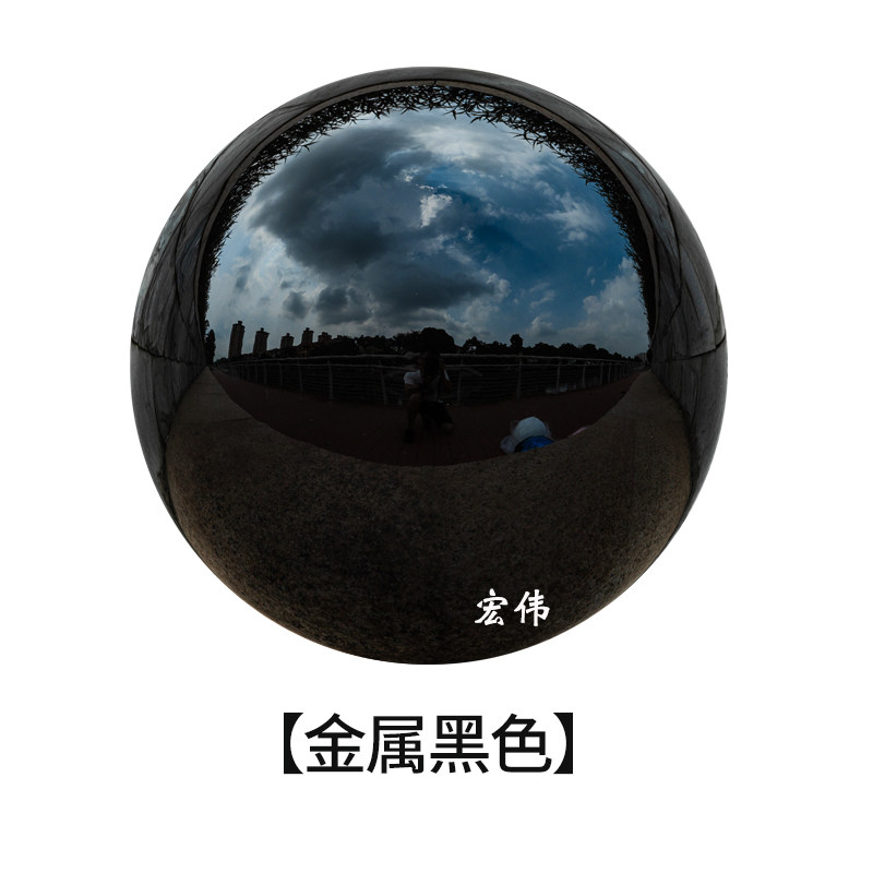 不锈钢空心球圣诞吊球家居摆件橱窗装饰圆球场Q景舞台不锈钢彩色