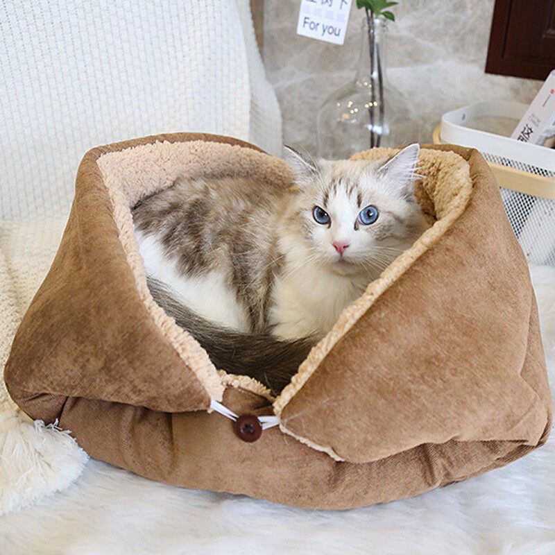宠物冬天保暖猫窝垫子窝猫咪睡觉用地毯狗狗睡垫狗猫睡的床秋冬款