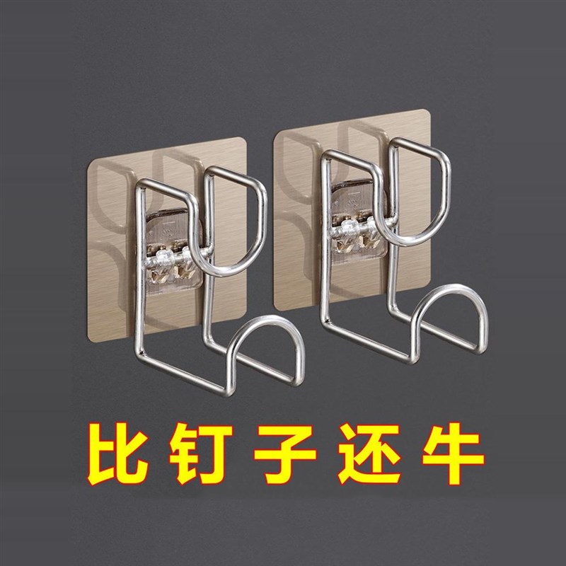 脸盆收纳架浴室放盆神器壁挂卫生间免打孔置物架脸盆架挂钩承重