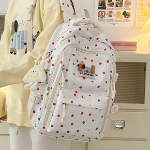 书包女生初中生女童小学生四至六年级高颜值女孩大容量女生双肩包