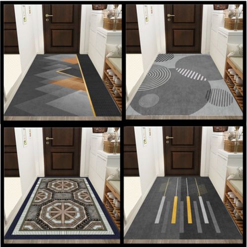 入户门硅胶防滑吸水地垫家用进门地毯门垫脚垫子卫生间浴室可水洗