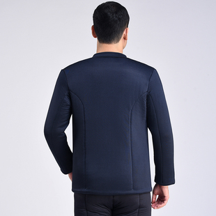 冬季中老年棉衣老人棉袄男加厚保暖棉服加绒内穿棉袄内胆爸爸冬装