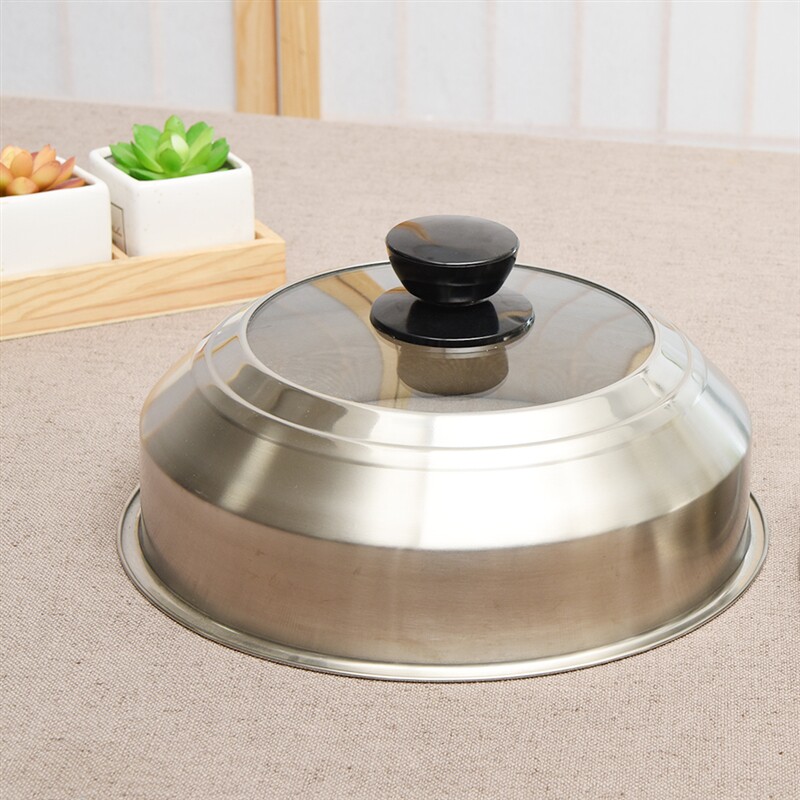 304不锈钢锅盖蒸锅盖钢筋锅盖汤锅盖鼎锅盖饼高拱盖蒸锅锅盖家用,厨房/烹饪用具,锅盖,淘宝优惠券,粉丝福利购,淘宝优惠卷