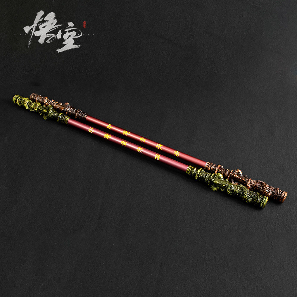100cm伸缩金箍棒黑神话悟空游戏周边齐天大圣如意金属工艺品摆件