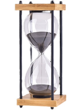 创意时光沙漏计时器15/30/60分钟儿童生日礼物情人节礼品桌面摆件