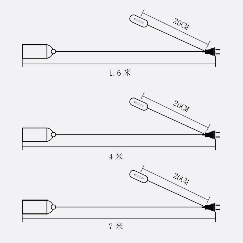 LED灯泡带线带开关吊灯头E27螺口超亮节能灯泡家用照明大功率灯座