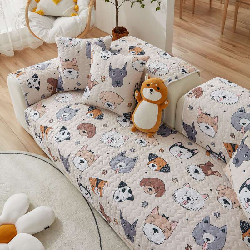 厂家沙发垫布艺简约现代客厅四季通用真皮坐垫子防滑罩巾盖套代发