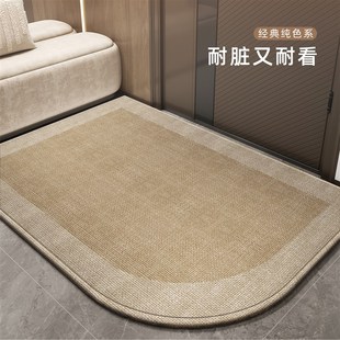 入户门地垫高级感进门大门F口耐脏防滑脚垫可裁剪玄关地 2025新款