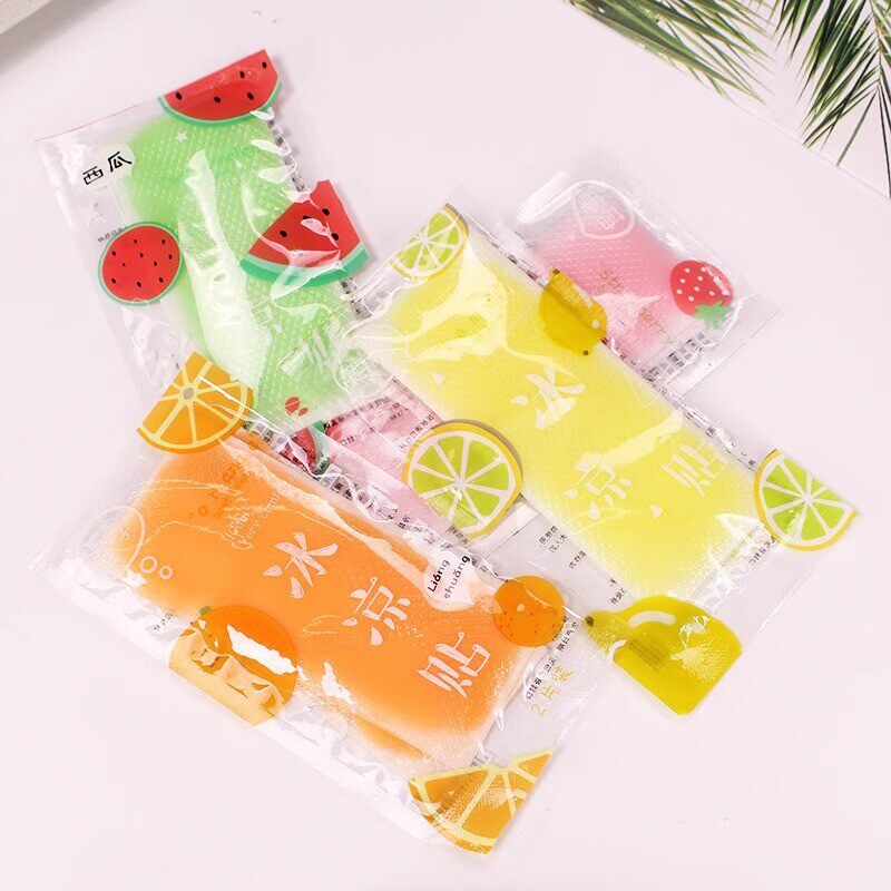 夏季冰凉贴冰贴清凉降温t冷敷退热学生儿童防中暑手机退热散热D养