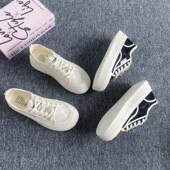 202d5新款 平底休闲板鞋 超火夏季 布鞋 蕾丝网面透气网鞋 小白鞋 时尚