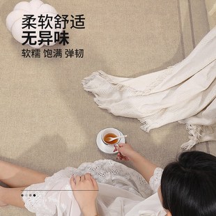 高级感轻奢奶油风防水免洗沙发茶几卧室床边地垫 地毯客厅2024新款