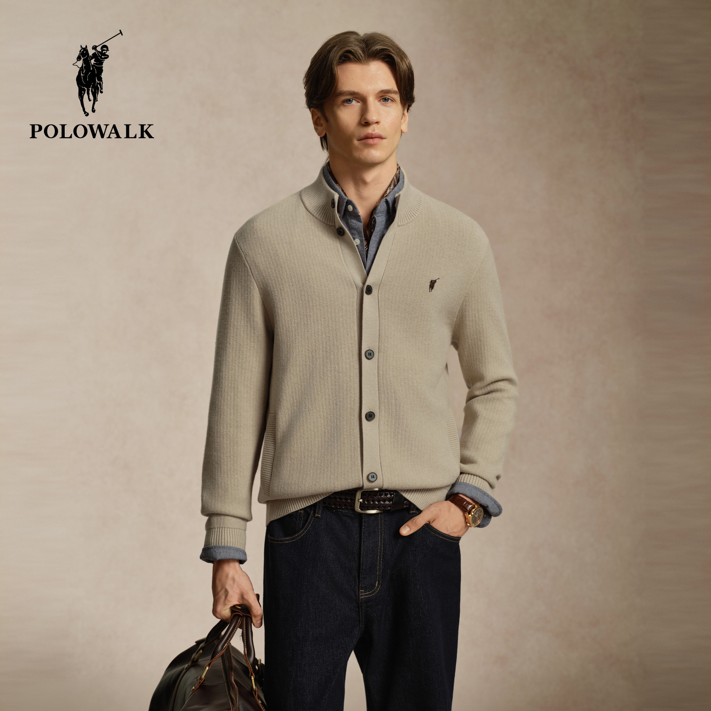 POLOWALK男士秋季新品针织衫