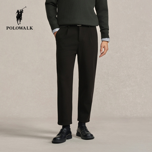 男式 新品 休闲裤 简约百搭直筒休闲裤 POLOWALK男装 子男款 2025秋冬裤