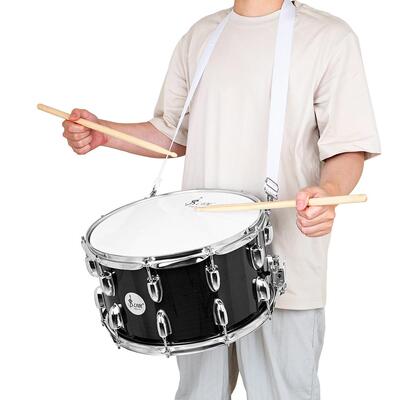 跨境热卖小军鼓寸不锈钢小军鼓学生队鼓军乐队行进鼓成人军鼓