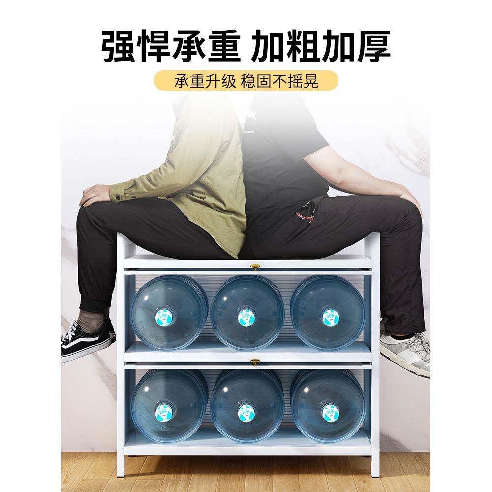 A6L厨房夹缝窄缝置物架落地多层带门冰箱超窄锅具储物锅架柜式收