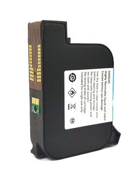 BT-2580P墨盒适用奔彩B1 B2 B3喷码机 EC12B-L黑色一寸快干墨盒