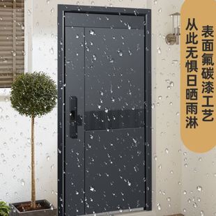 轻奢家用甲级防盗入户门防晒防雨进户门锌合金大门门子母门加厚