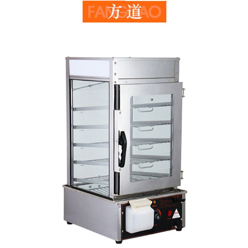热卖 商用单层玻璃蒸包机熟食加热陈列展示保温柜 蒸包子机蒸箱