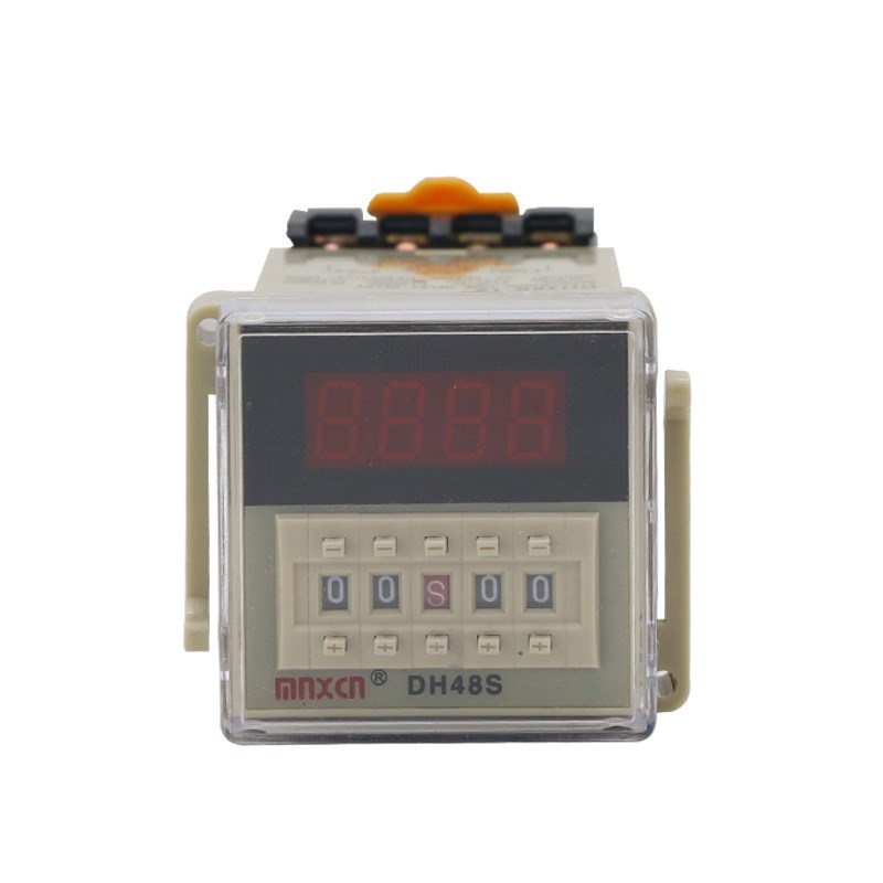 mnxcn铭新DH48S-1Z数字显示计时器 通电延时220V数显时间继电器