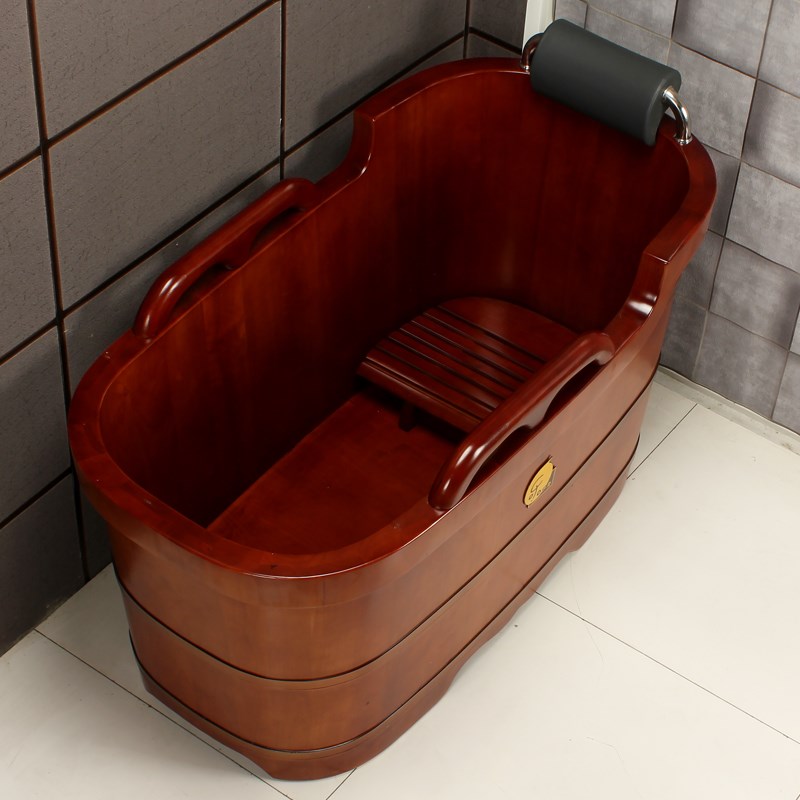 橡木浴桶木桶泡澡桶泡澡木桶大人全身恒温泡澡桶浴桶木桶