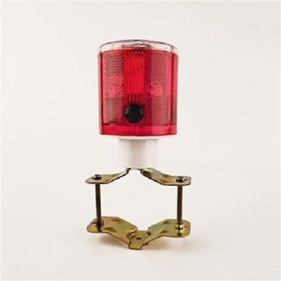 太阳能警示灯路障施工爆闪灯路锥频闪信号灯施工夜间闪烁闪光灯