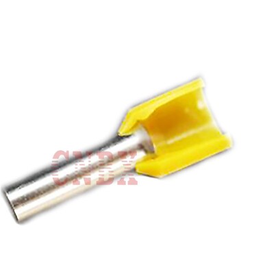 欧式接线端子ET2.5-18管形绝缘端子E2518针形冷压端头终端接头