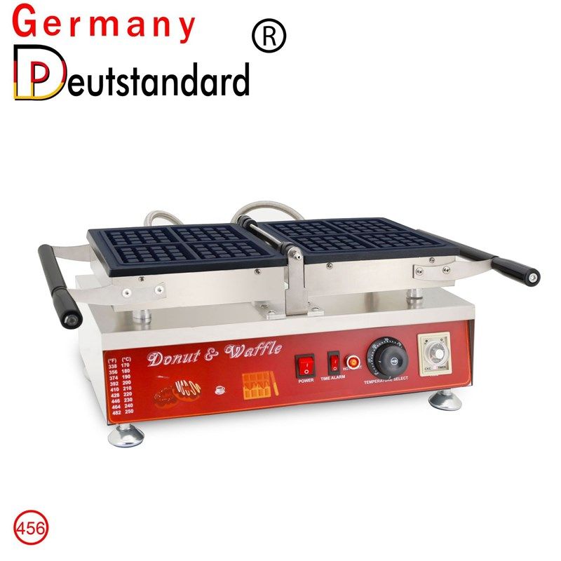 翻转4片方形格子华夫炉/华夫机/松饼机/格子饼机/烤饼机/烤饼炉