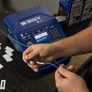 热转移标签打印机覆膜线缆标签BM71升级款 M710 BRADY贝迪手持式