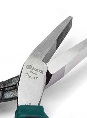 世达70614A省力型迷你扁嘴钳-扁嘴带牙扁口钳子