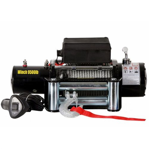 改装绞盘 厂家直销汽车电动绞盘 9500磅拉力12V车载电动绞盘