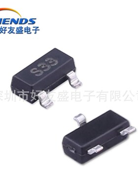 CJ2333 S33贴片MOS场效应管SOT-23 P沟道,-12V,-6A,28m4.5V现货