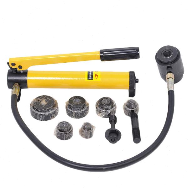 开拓手动液压冲孔机16-60MM不锈钢开孔器液压穿孔工具EXPSYK-8