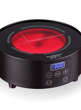 黑晶炉煮茶器智能保温小q型可定时多档位烧水非电磁不挑壶家用泡