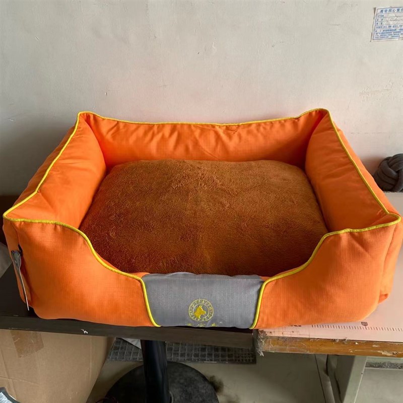 大型狗犬 牛津可拆洗狗窝猫窝M不粘毛耐抓咬防水