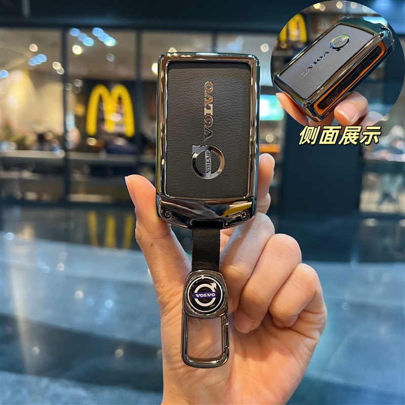 沃尔沃xc60汽车钥匙套新xc40包xc90扣s60壳s90高档v60专用v90合金